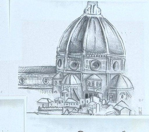 Teen artwork: architecture study