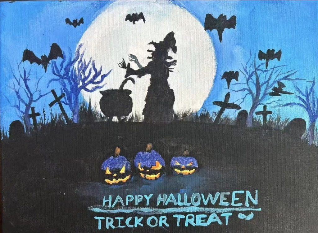 Halloween Scene